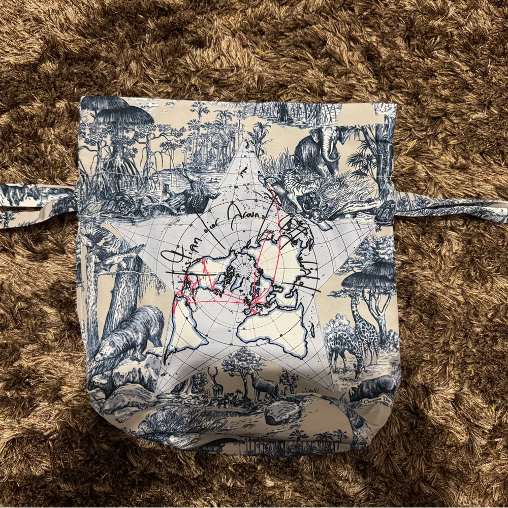 NWOT Dior Drawstring Bag - Picture 2 of 3
